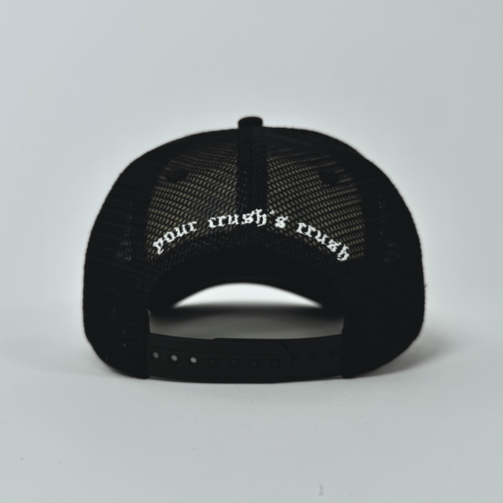 intertwined trucker cap